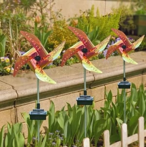 1+1 FREE | SpinGlow - Play of colors & movement for your garden at night
