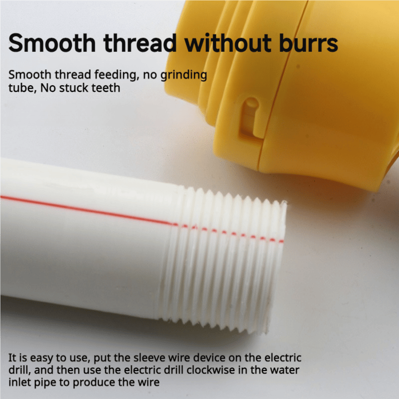 TwistTap – Effortless Thread Cutting for Every Plumbing Project