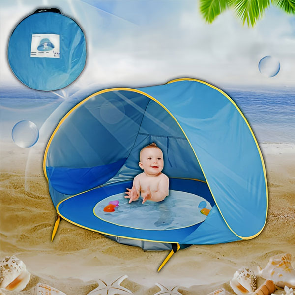 SunNest – 2-in-1 Baby Tent and Pool for Fun and Protection