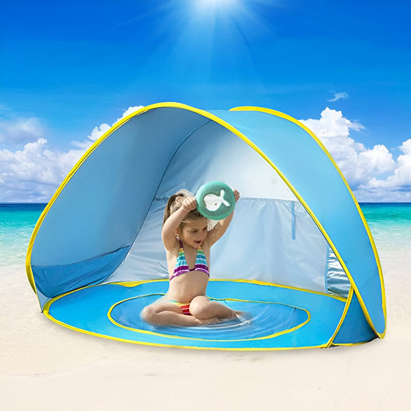 SunNest – 2-in-1 Baby Tent and Pool for Fun and Protection