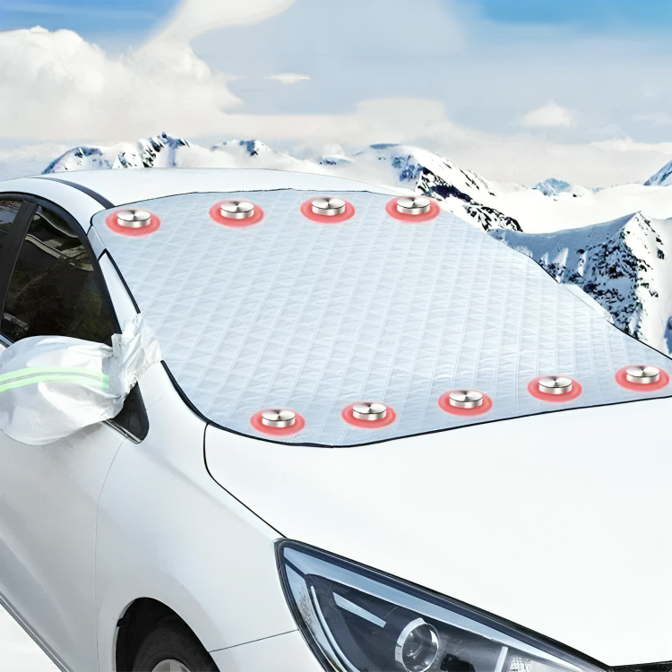 SnowCover - Magnetic windshield anti-snow cover