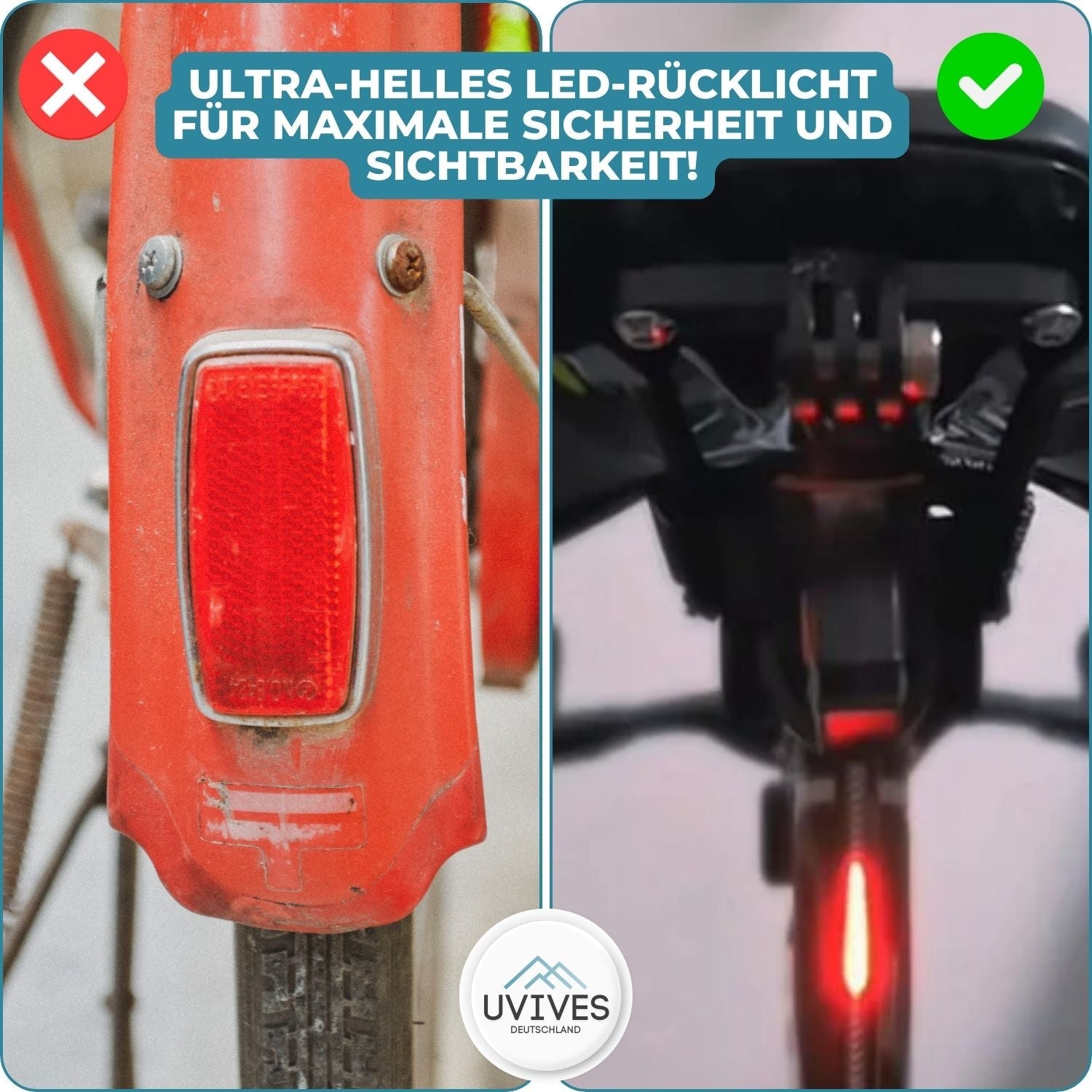 TrailLite™ - LED bicycle rear light