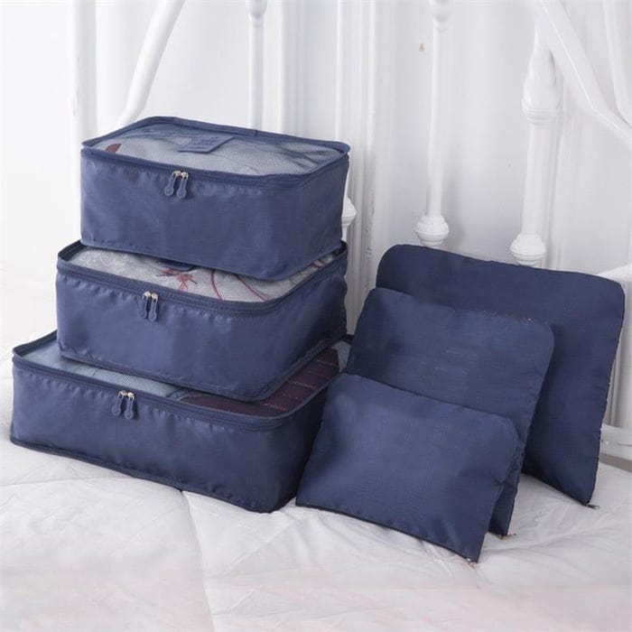 TravelOrganizer – 6-Piece Packing System for Effortless Travel