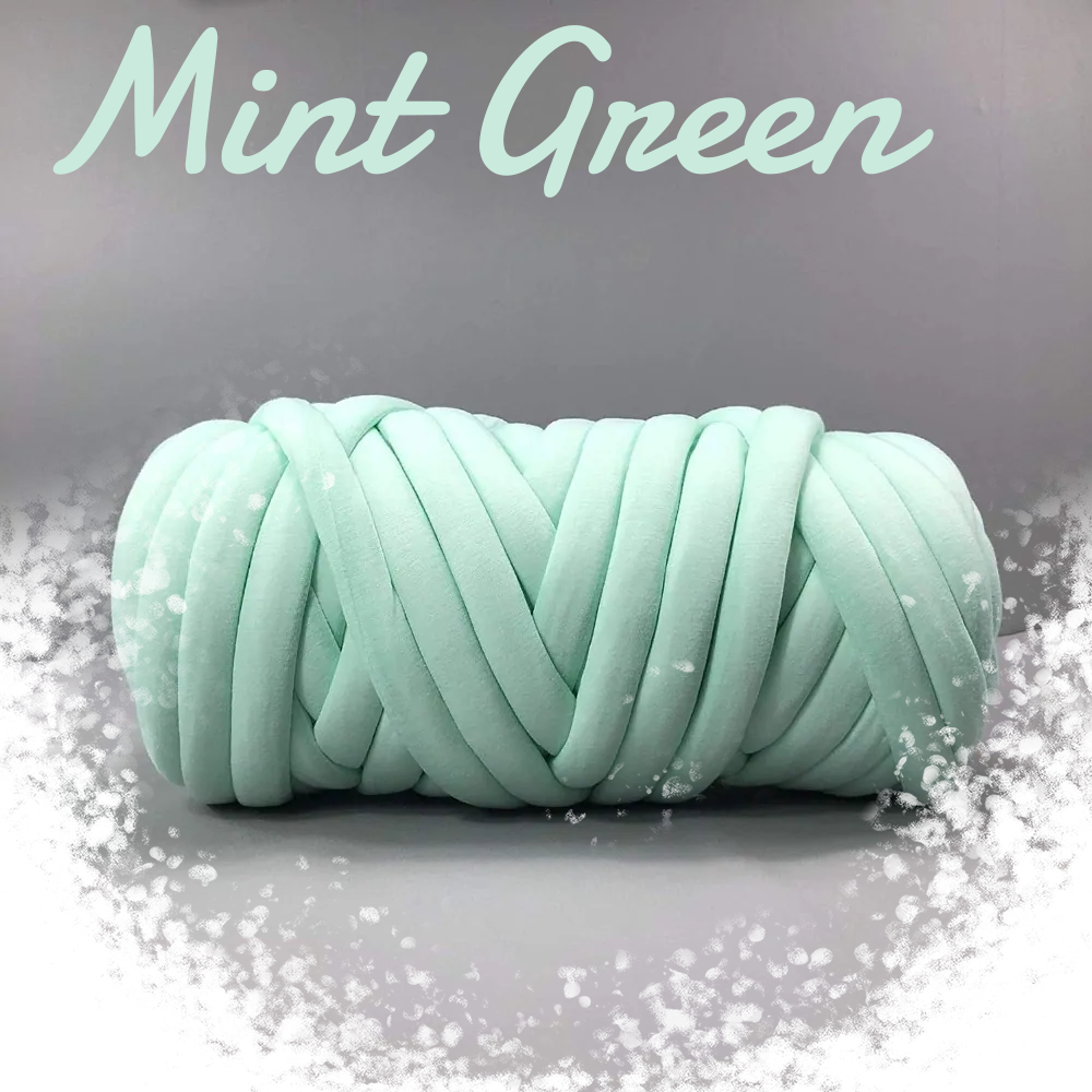 PlushLoops™ - DIY chunky hand knitting tube yarn