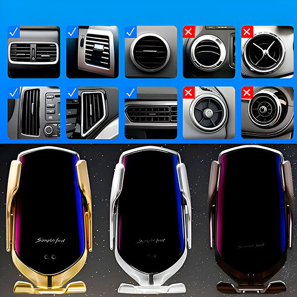 DriveCharge Pro – Effortless Wireless Charging and Secure Mounting