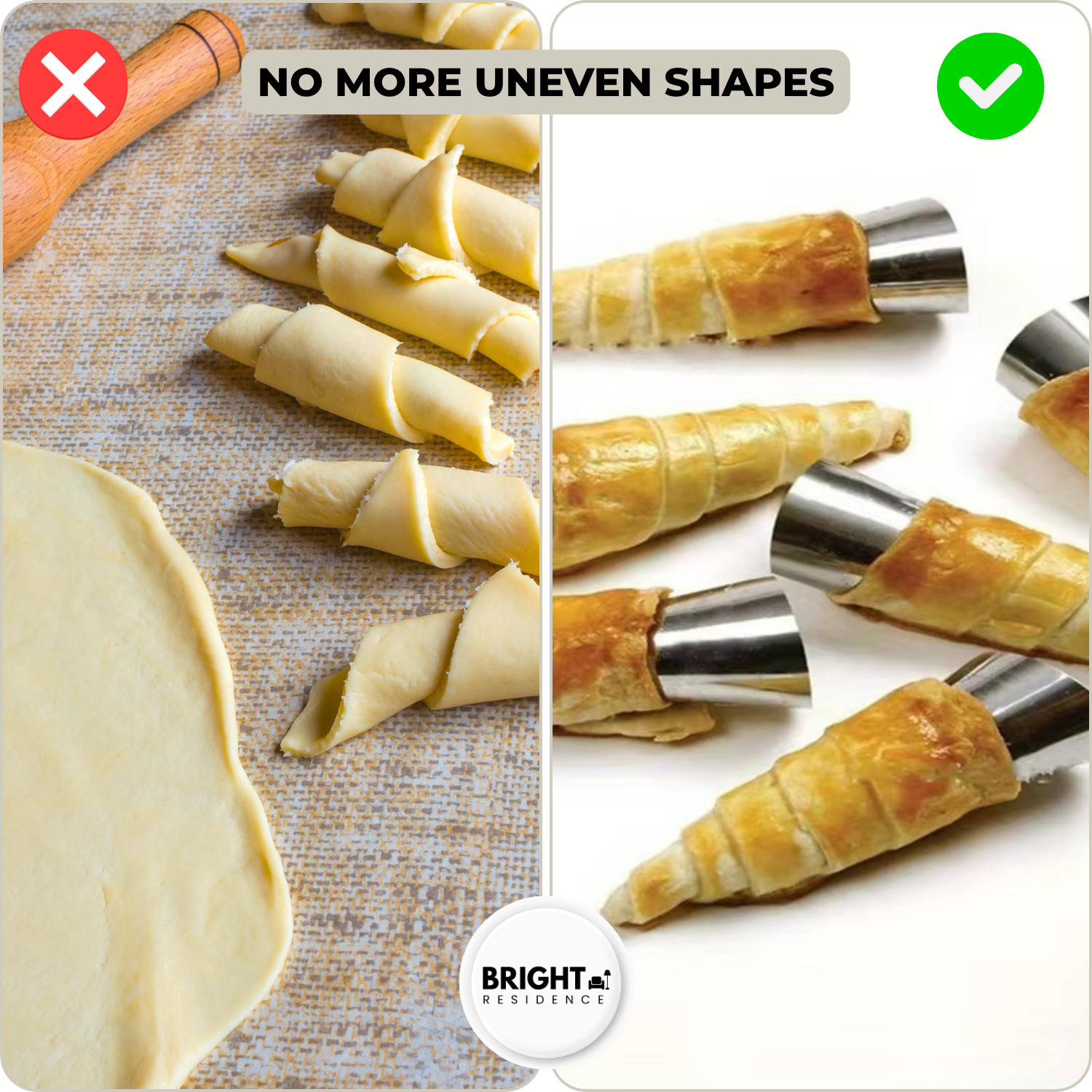 5+5 FREE | BakeRolls™ - Masterful cannoli mold set for the home!