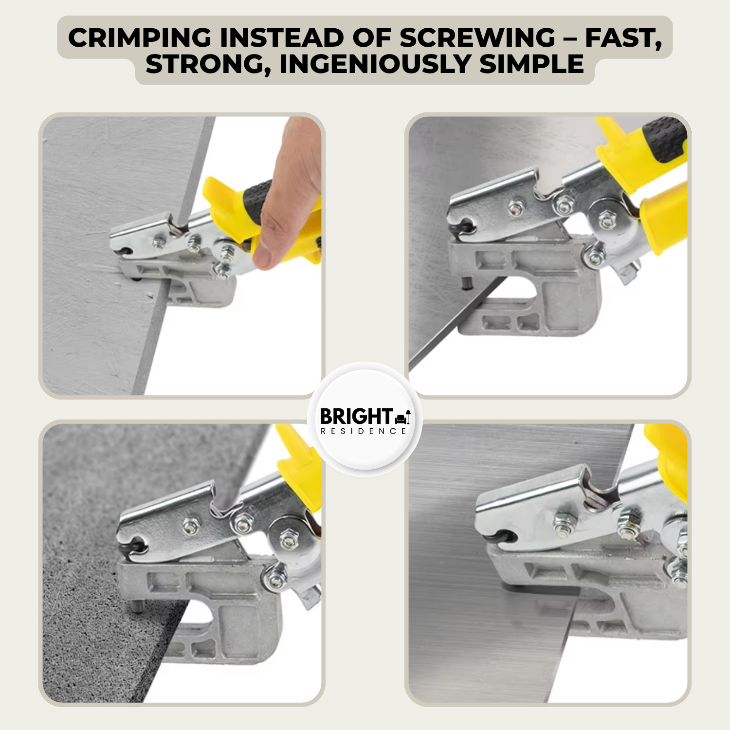 PinFix™ - Strong connections without screws in seconds