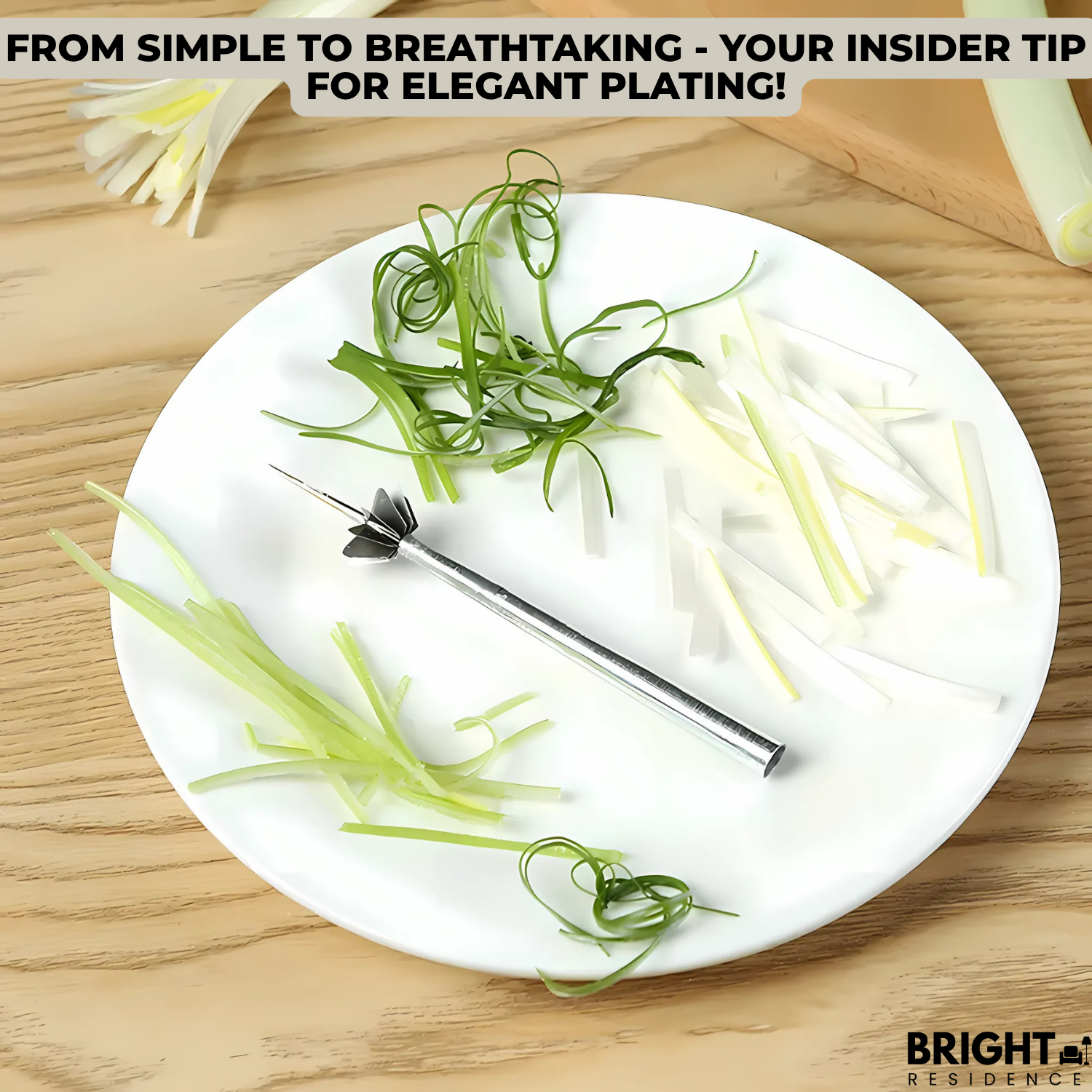 BloomBlade™ - Zinc alloy plum blossom onion slicer