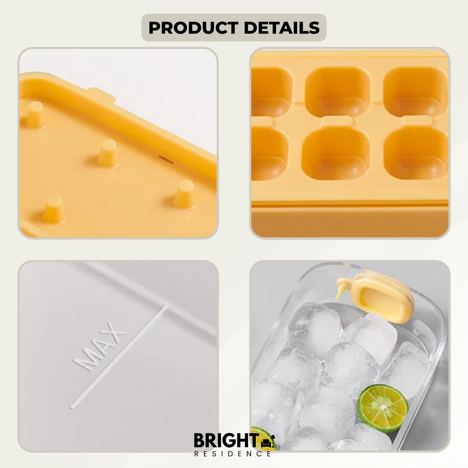 EasyCube – Effortless Ice Cubes at the Push of a Button!