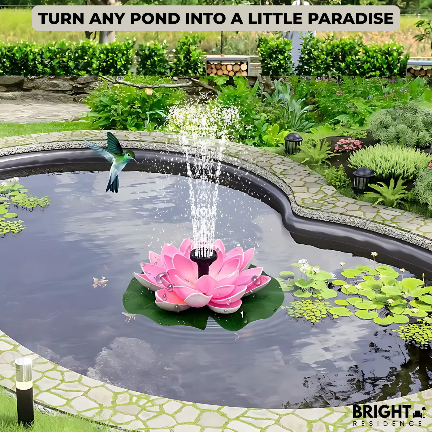 SunFlow™ - Magical solar fountain for your garden