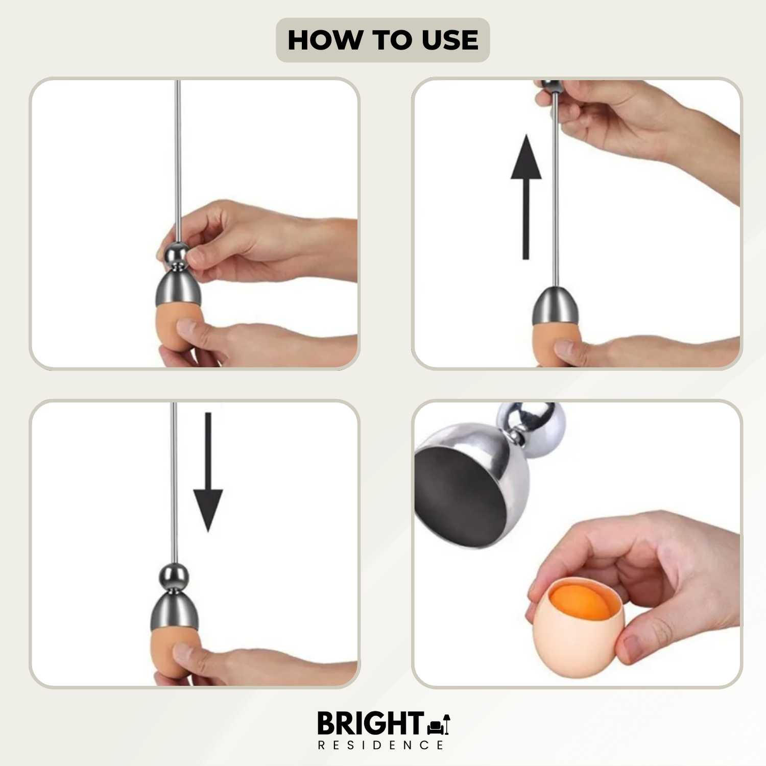 1+1 FREE | EggCrack Pro – Effortless and Mess-Free Egg Cracking Every Time