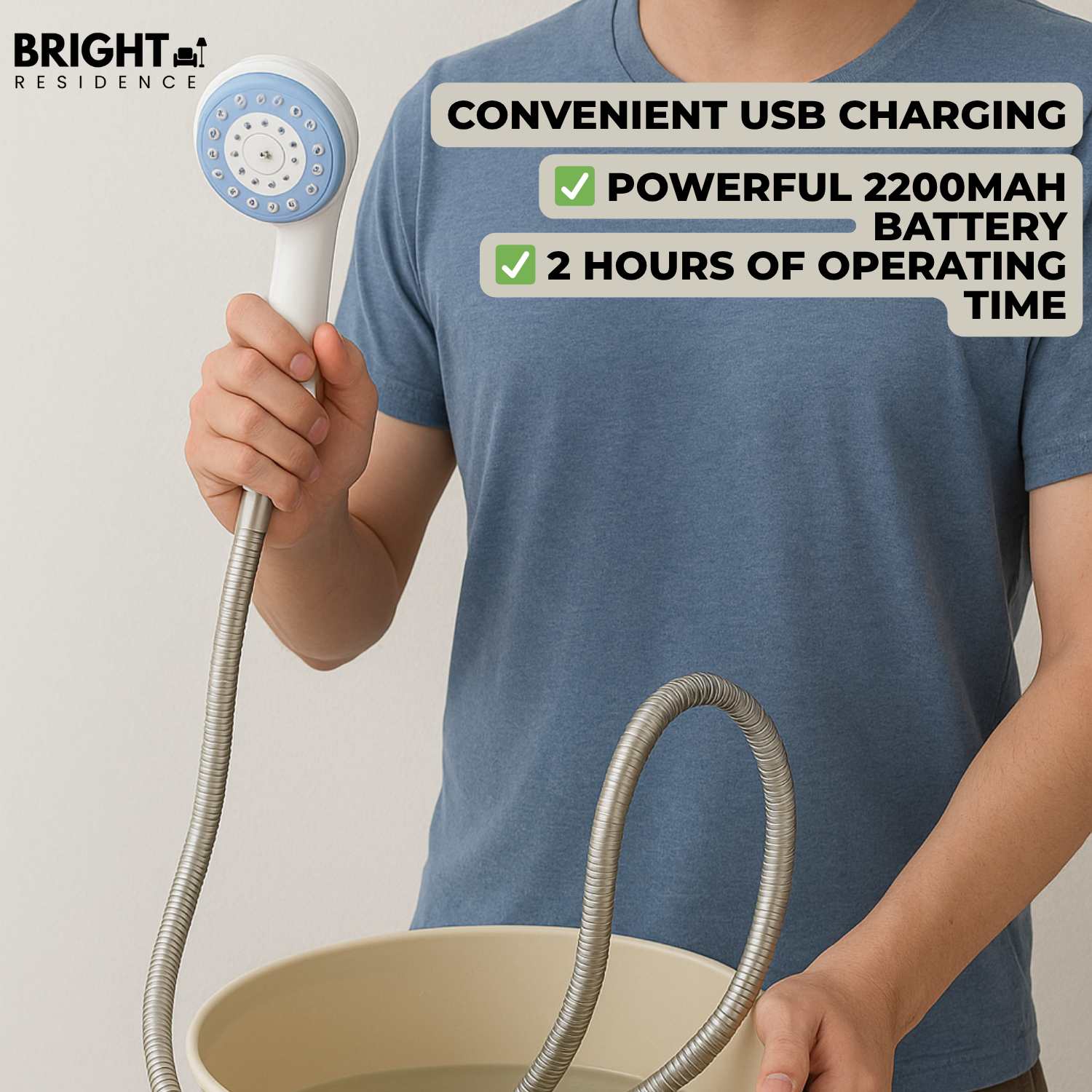 CampShower - shower like at home, no matter where you are