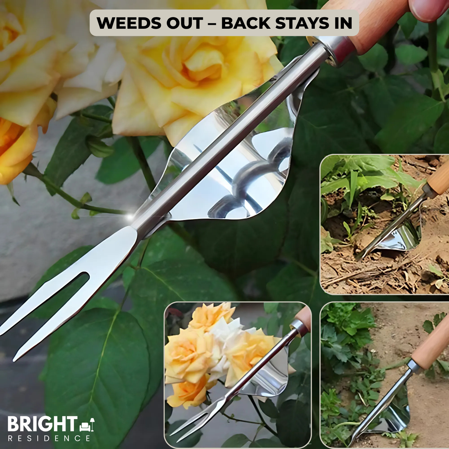 PlantPull - weeding work done quickly and back-friendly