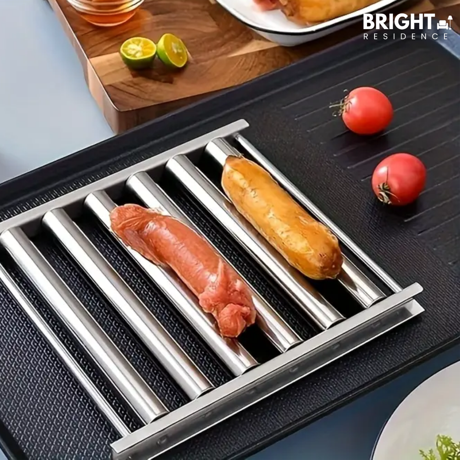 GrillRoll – Effortless Grilling with Perfectly Cooked Sausages Every Time