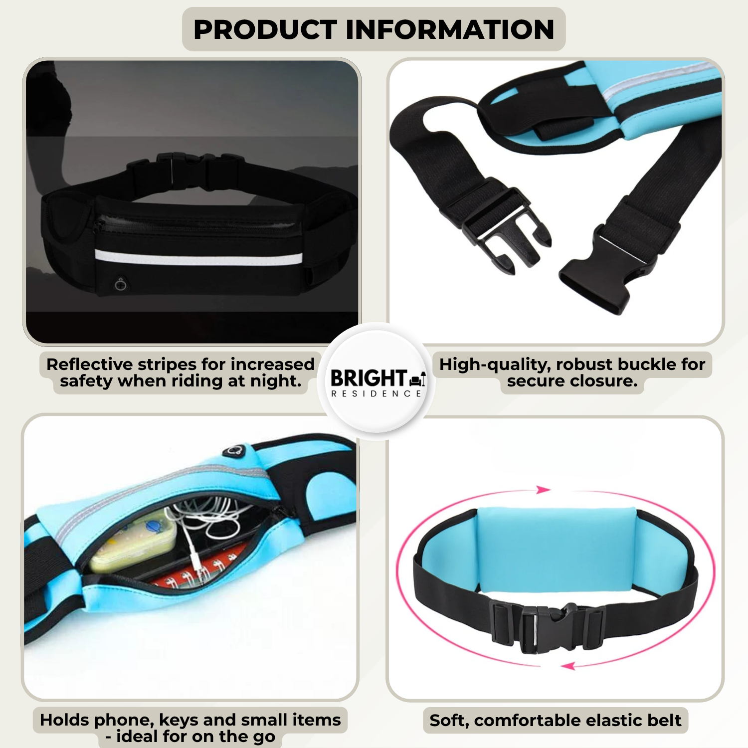 1+1 FREE | RunMate - The perfect belt bag for sports, travel & everyday life