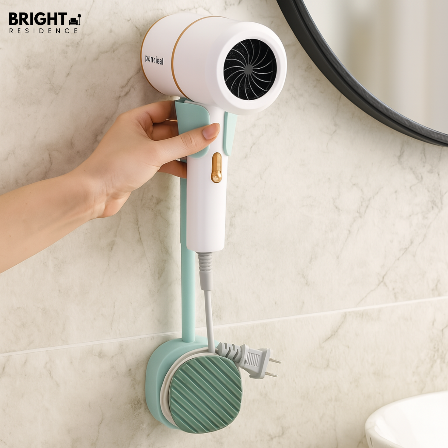 DryGrip – Hands-Free Hair Drying & Styling Made Easy