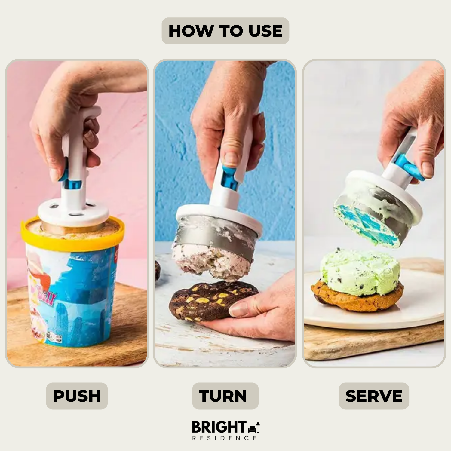 ScoopMaster – Perfect Ice Cream Scoops Without the Mess