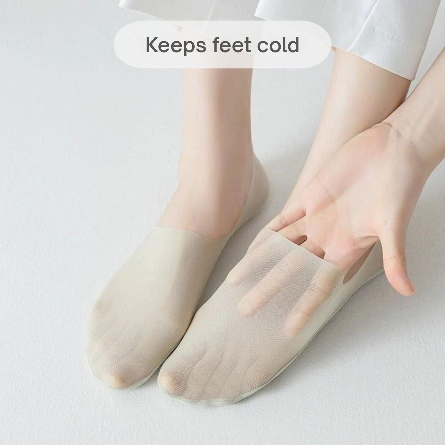 2+3 FREE | Comfy™ - Ice Silk Socks
