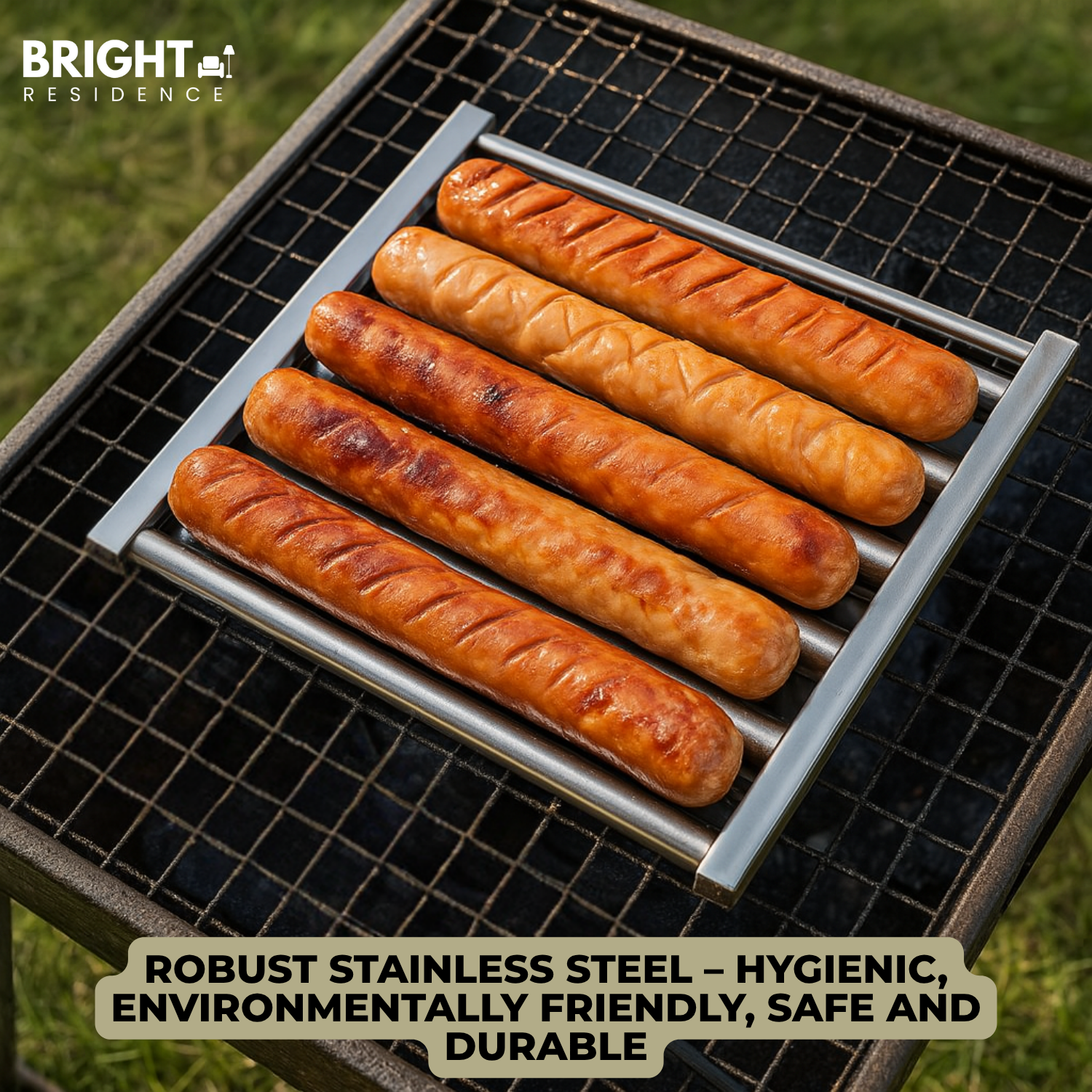 GrillRoll – Effortless Grilling with Perfectly Cooked Sausages Every Time