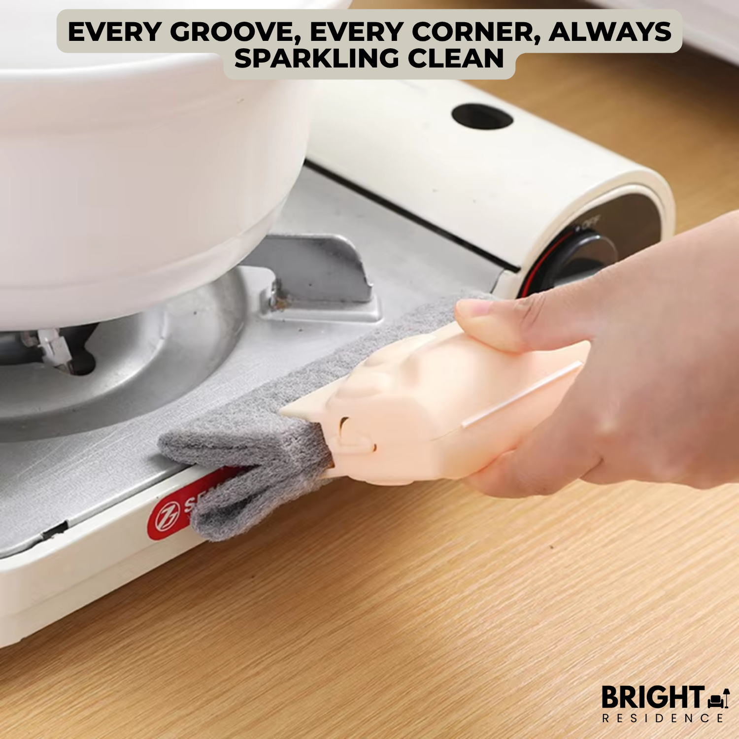 1+1 FREE | GrooveClean™ - deep cleaning for every corner!