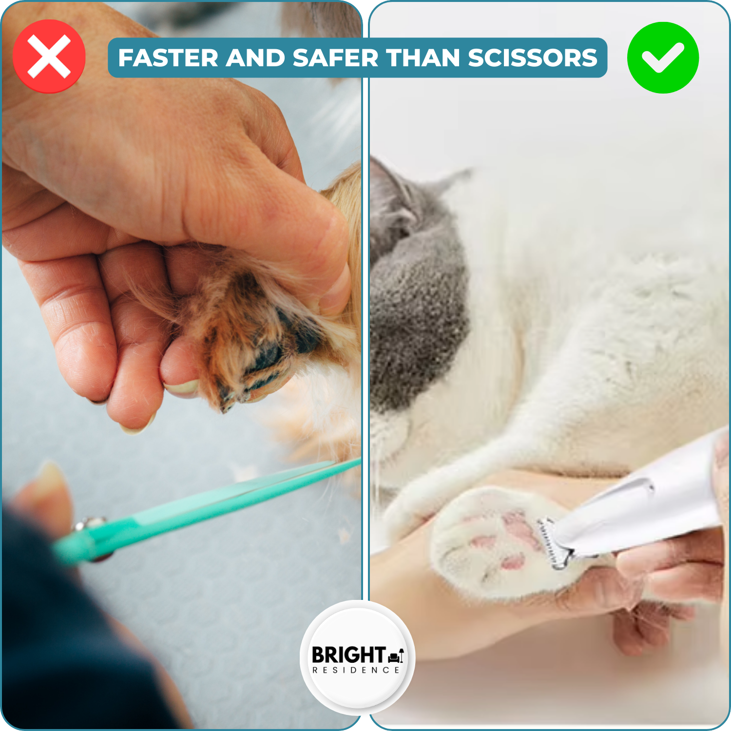 ShinePaws™ - LED hair clipper for pets