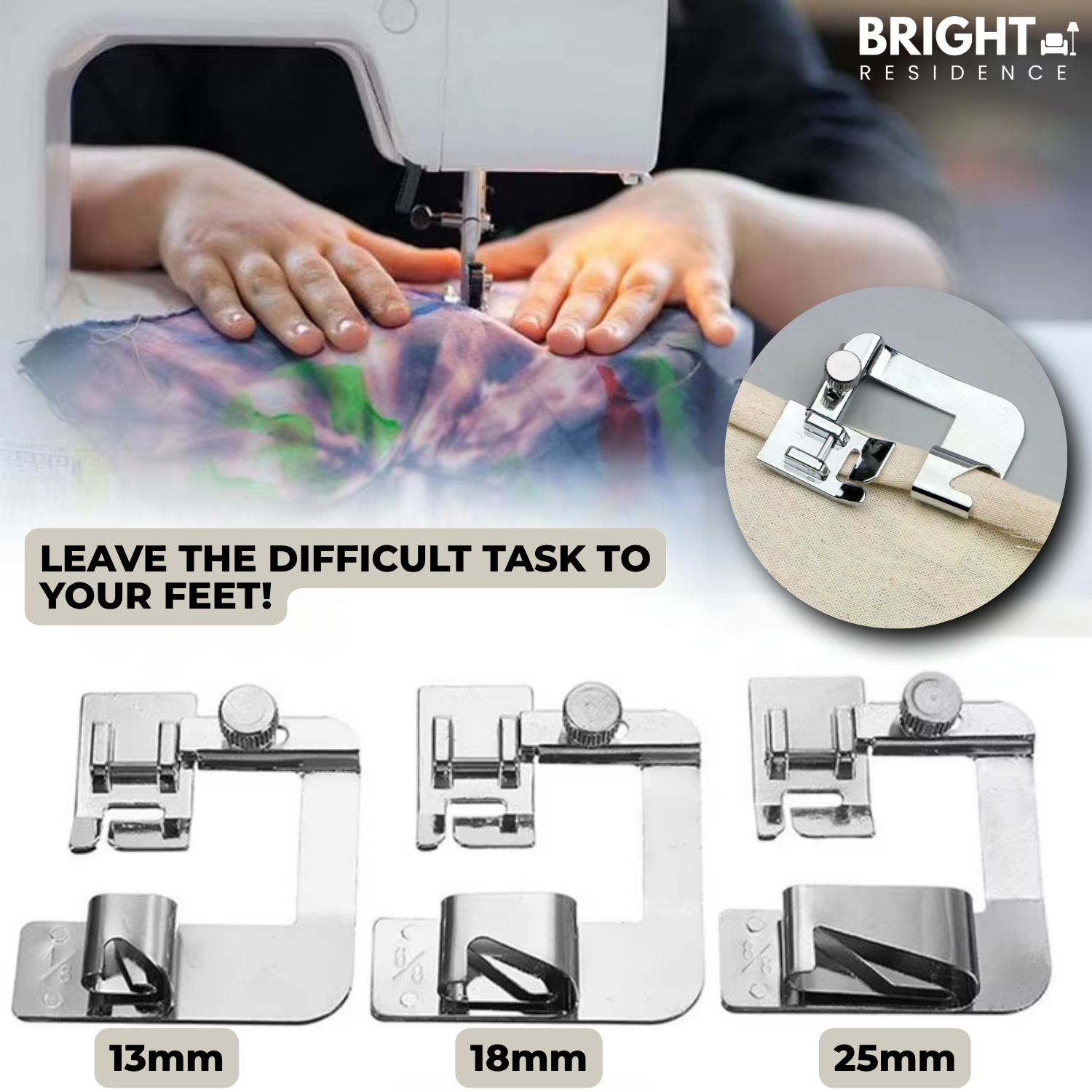 2+1 FREE | SewFit™ - sewing machine feet