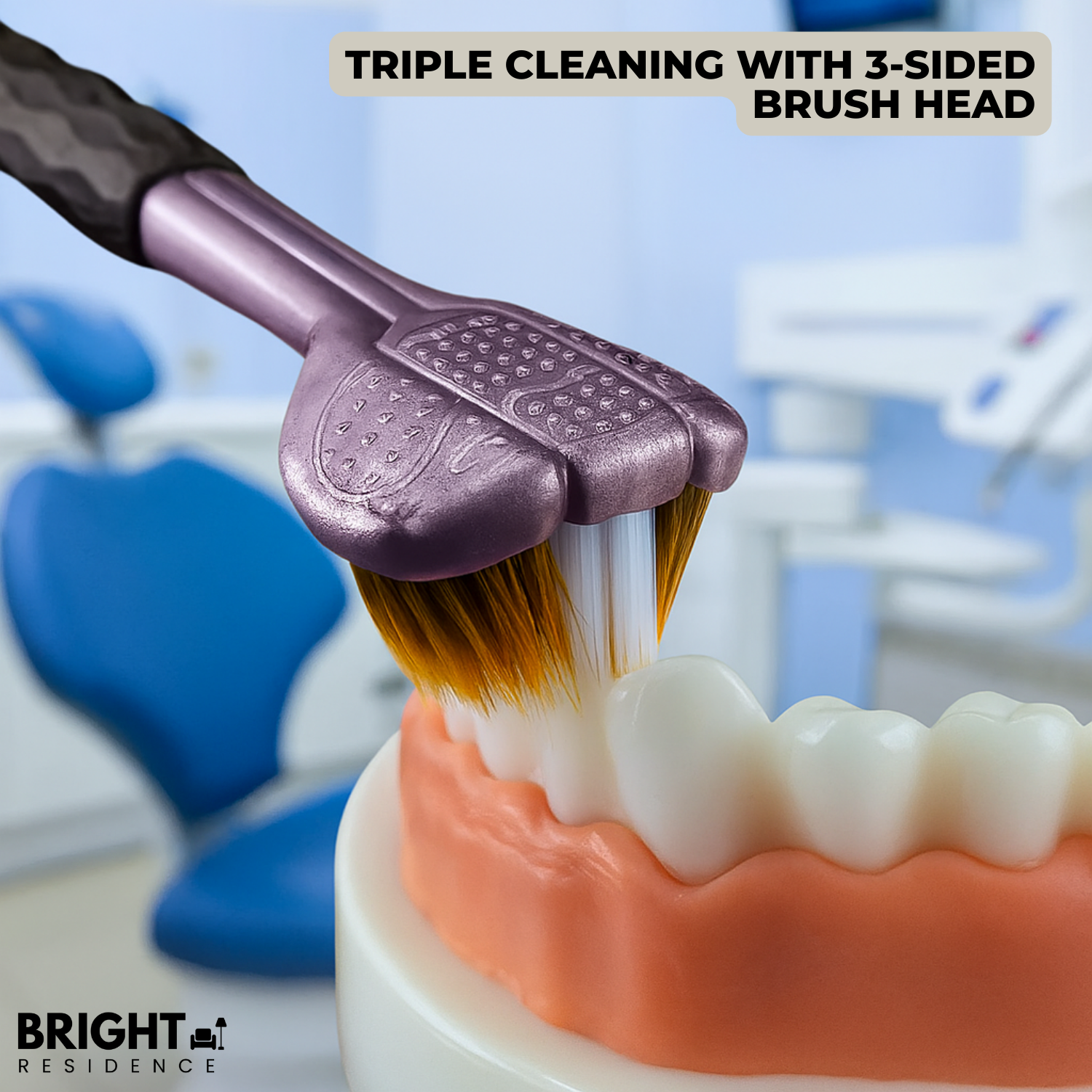 BrushHalo – Triple-Sided Power for a Healthier Smile