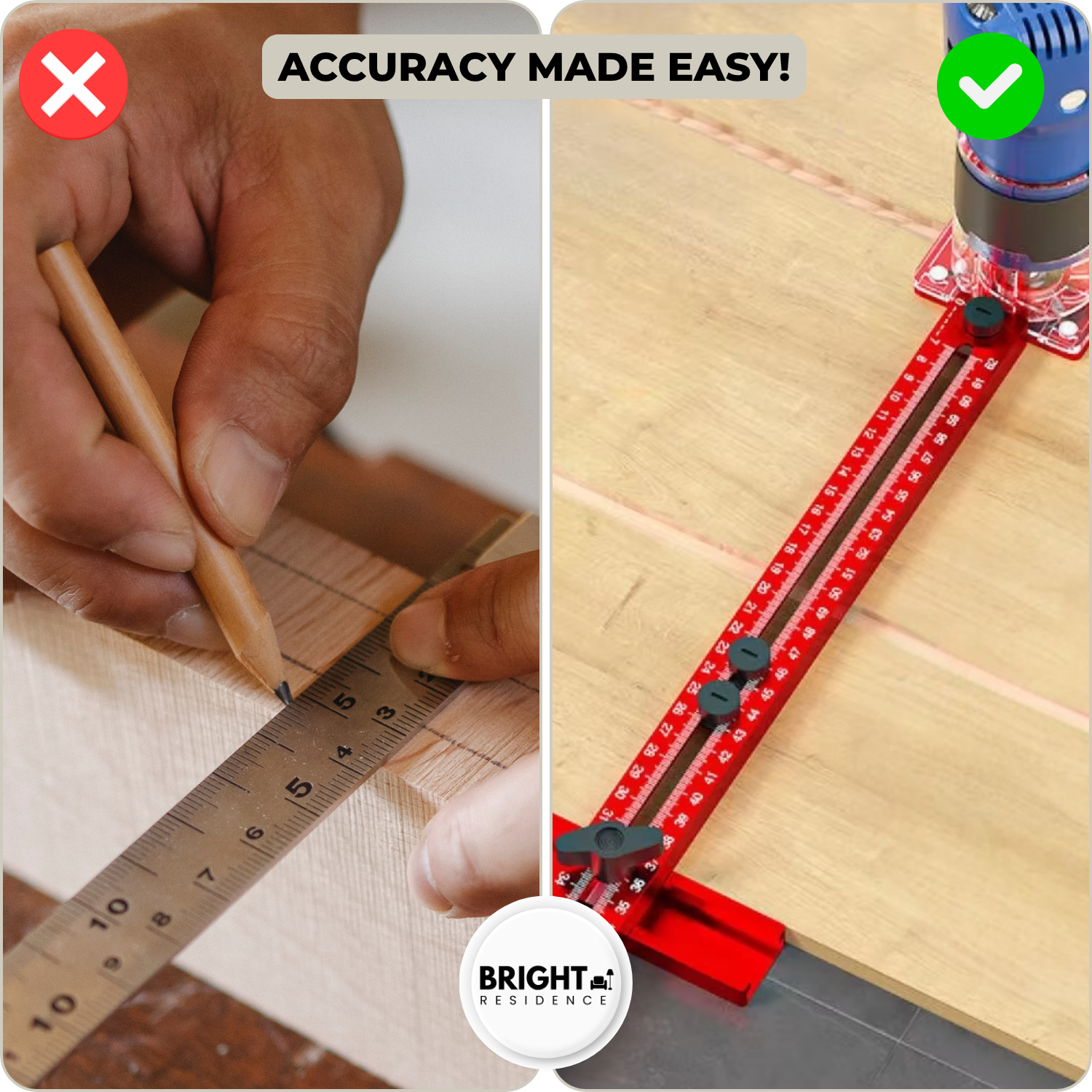 WoodMate - 3-in-1 milling aid for precise woodworking