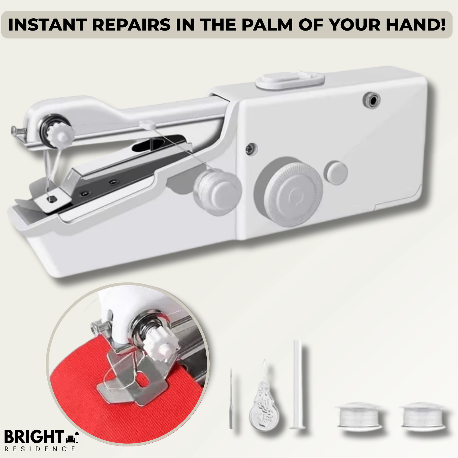 FabriSnap™ - This compact device sews effortlessly and invisibly