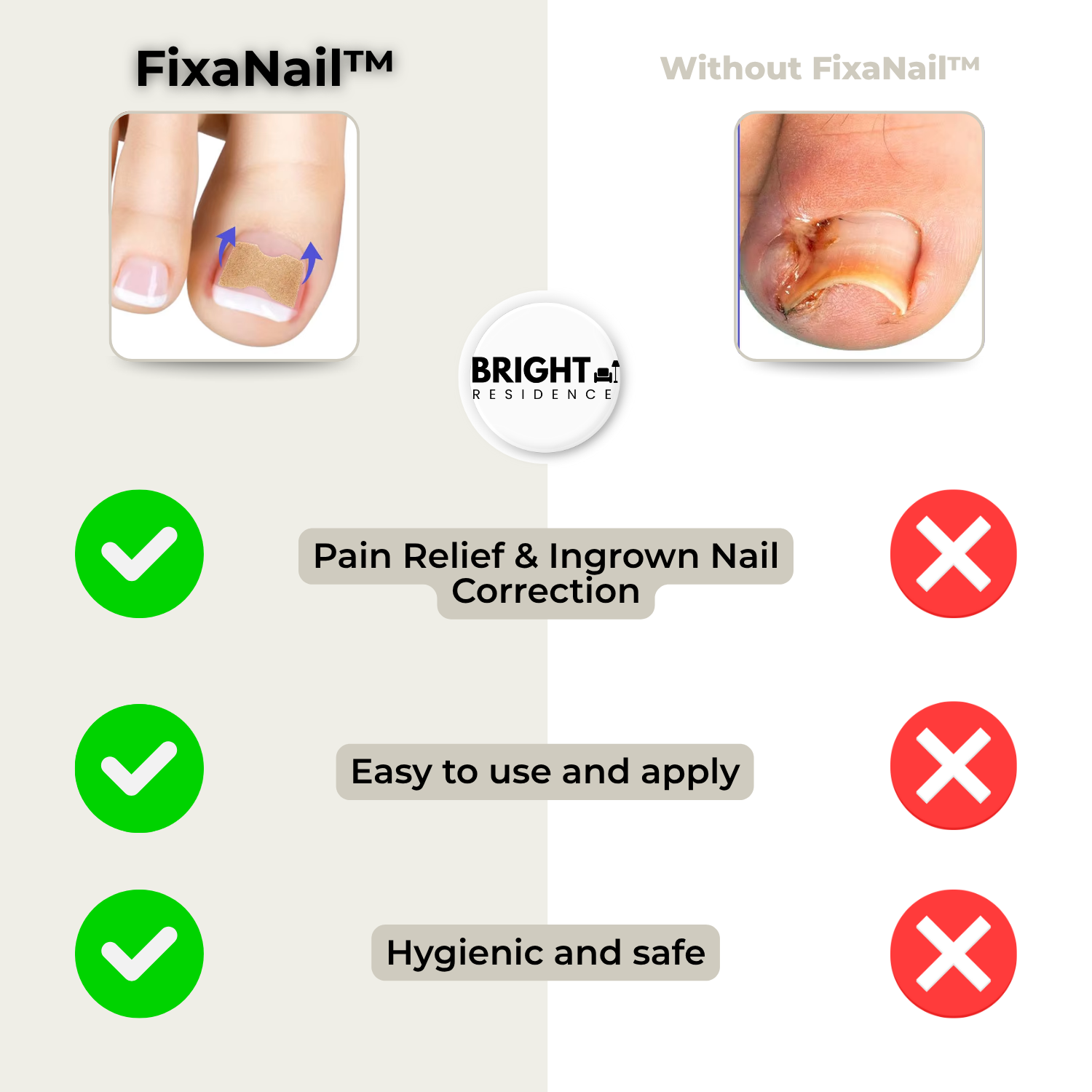 FixaNail™ - Correction Patches for Beautiful and Healthy Nails