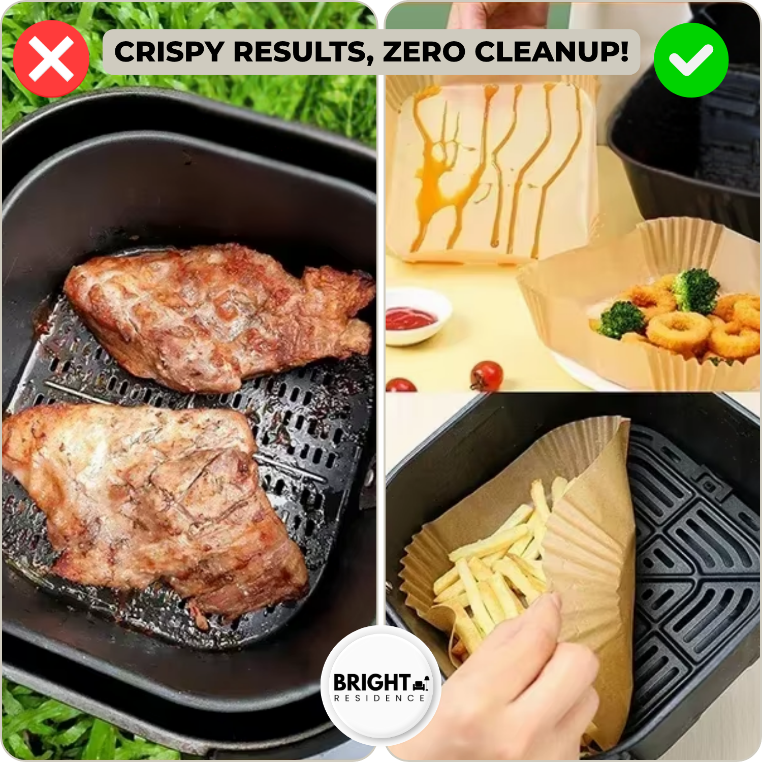 25+25 FREE | CleanFry™ - AirFryer trays