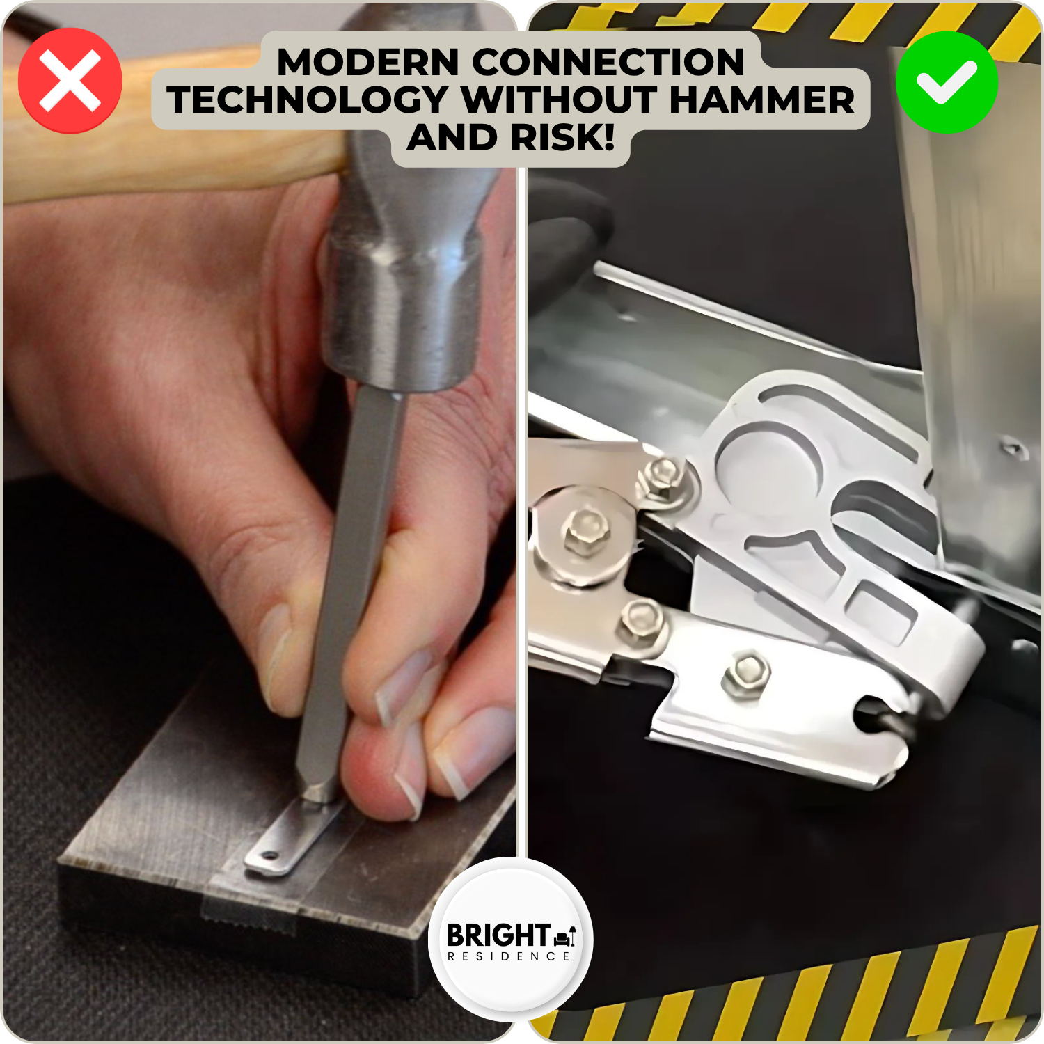 PinFix™ - Strong connections without screws in seconds