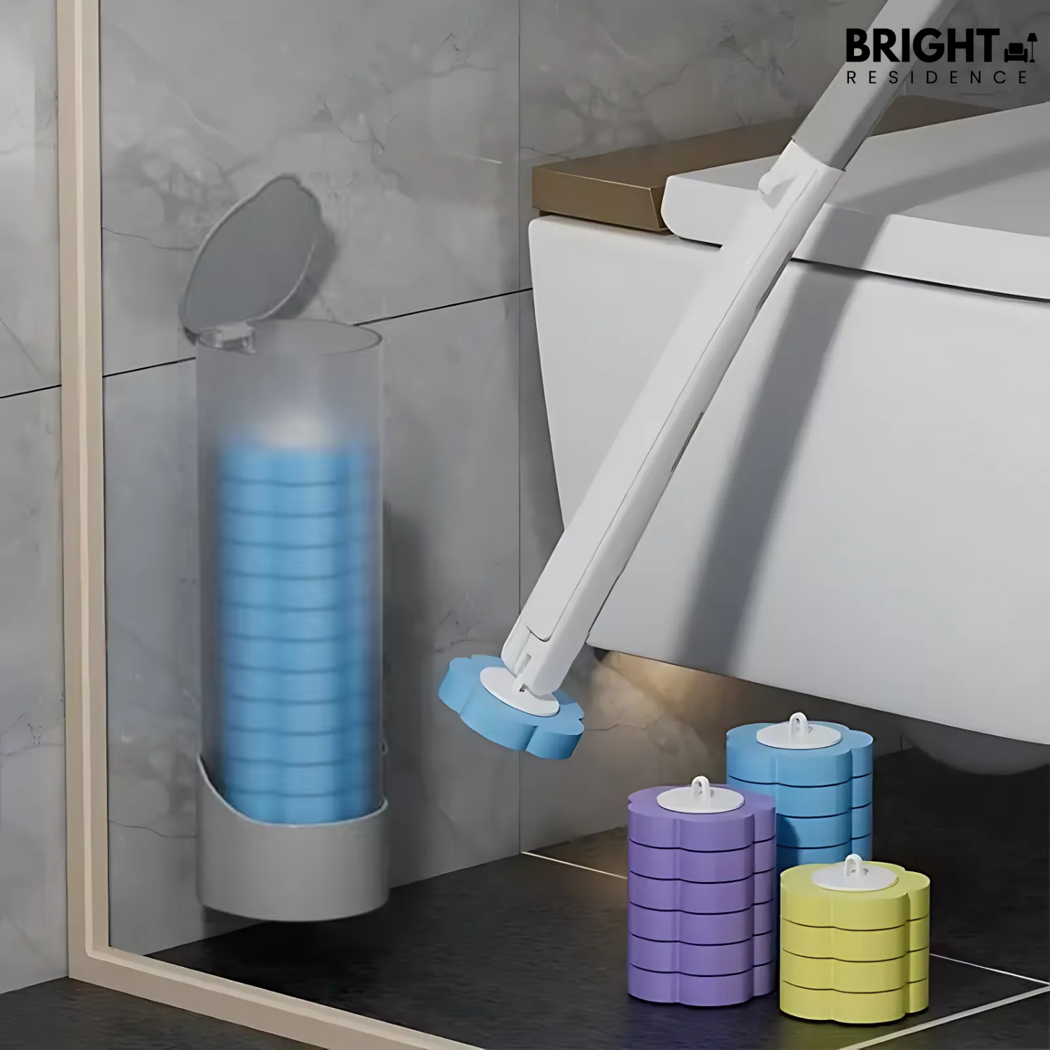 CleanGrip - Hygienically clean toilet without scrubbing