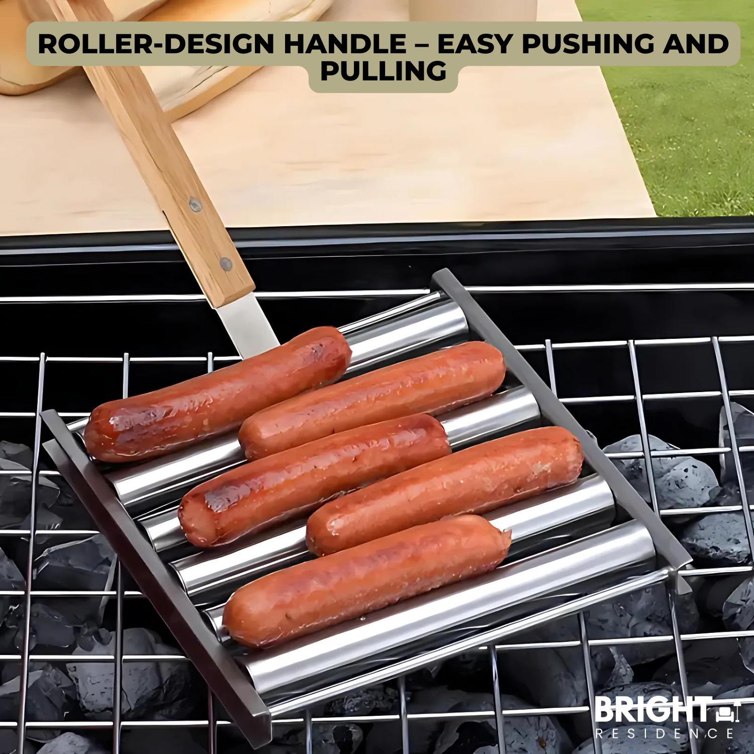 GrillRoll – Effortless Grilling with Perfectly Cooked Sausages Every Time