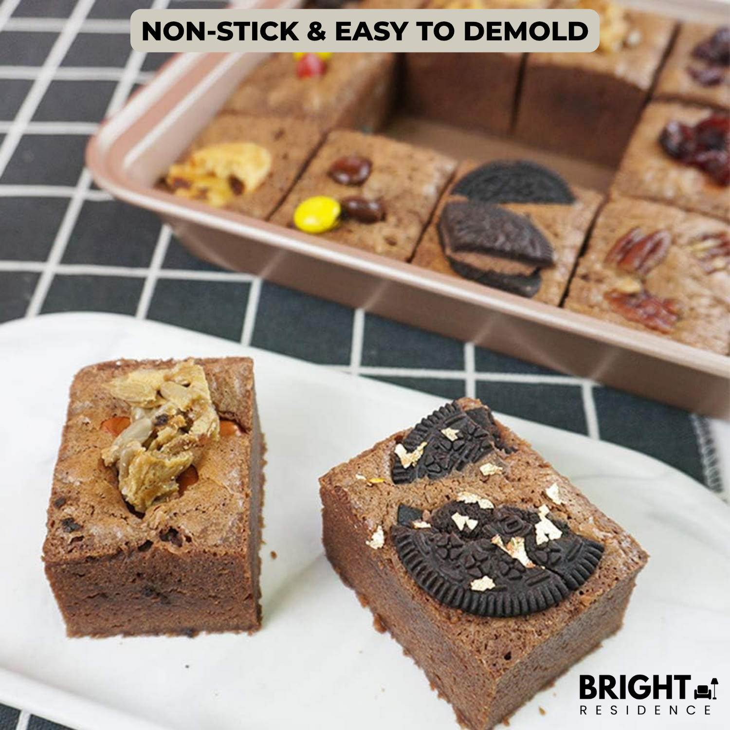PiecePerfect – Bake and Serve 18 Perfect Cake Slices with Ease