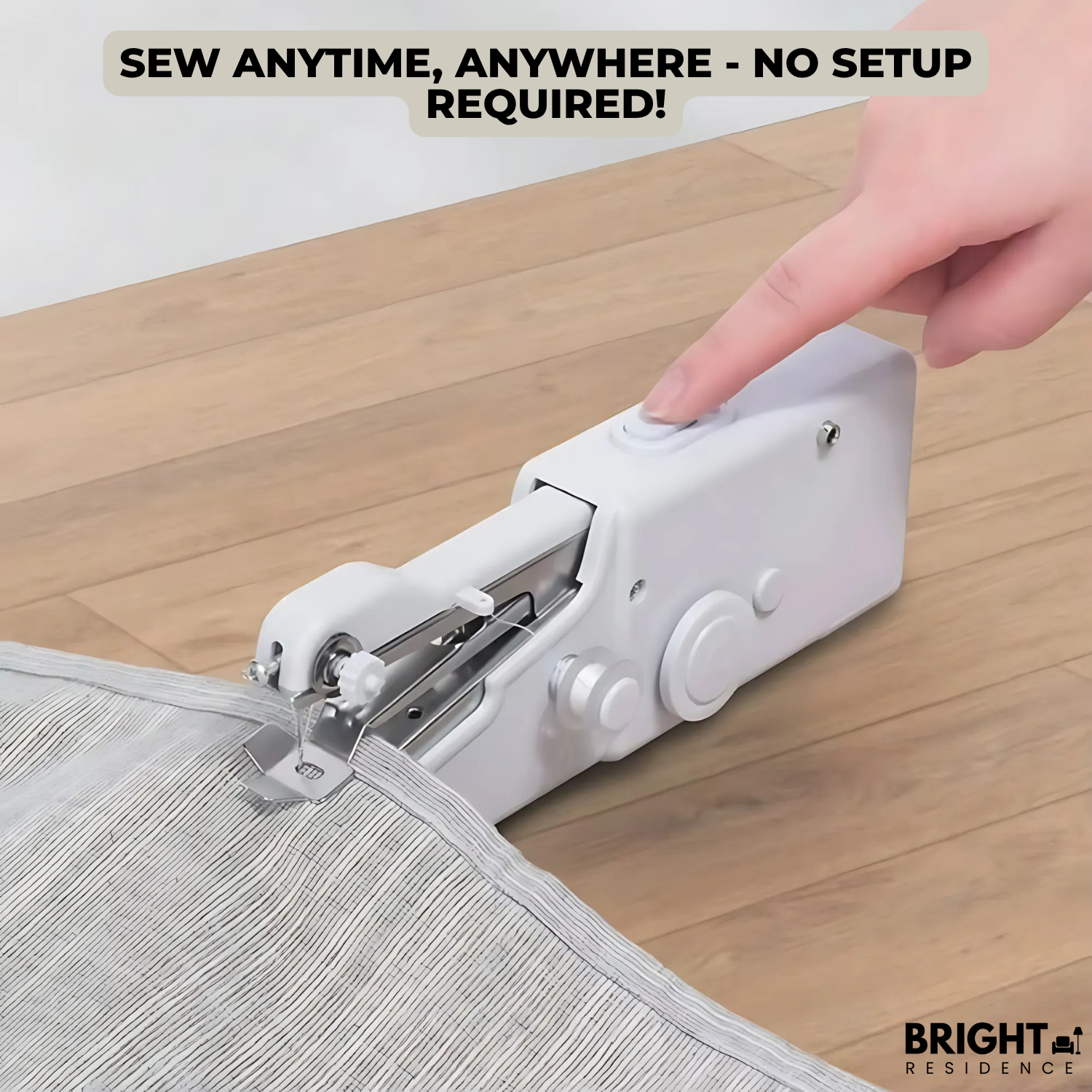 FabriSnap™ - This compact device sews effortlessly and invisibly