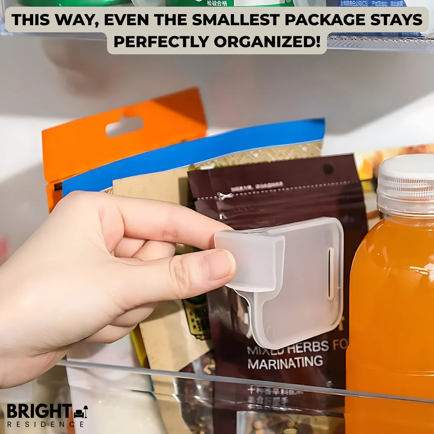 6+6 FREE | FridgeClips - No more chaos in the fridge!