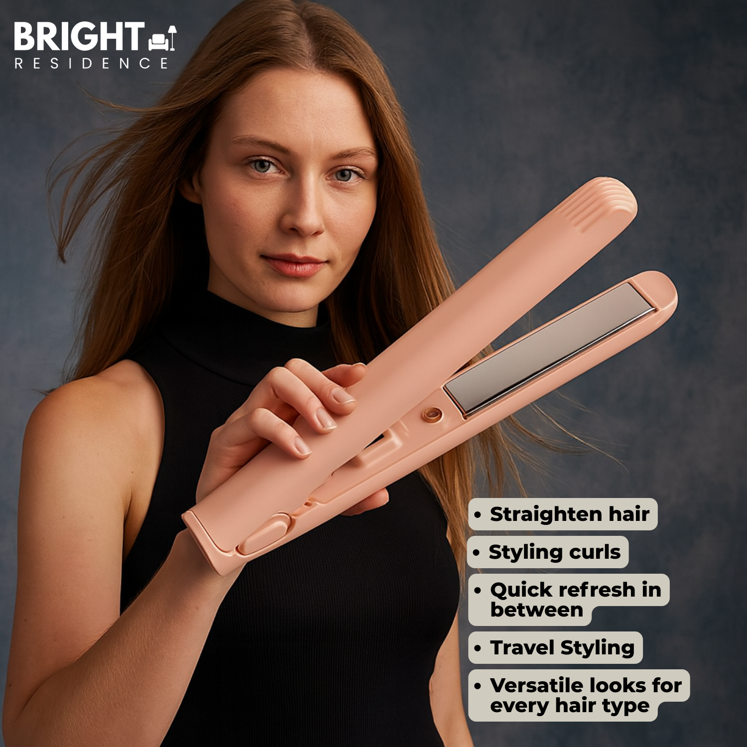 StyleFlip – Your Pocket Styler for Effortless Waves & Sleek Looks