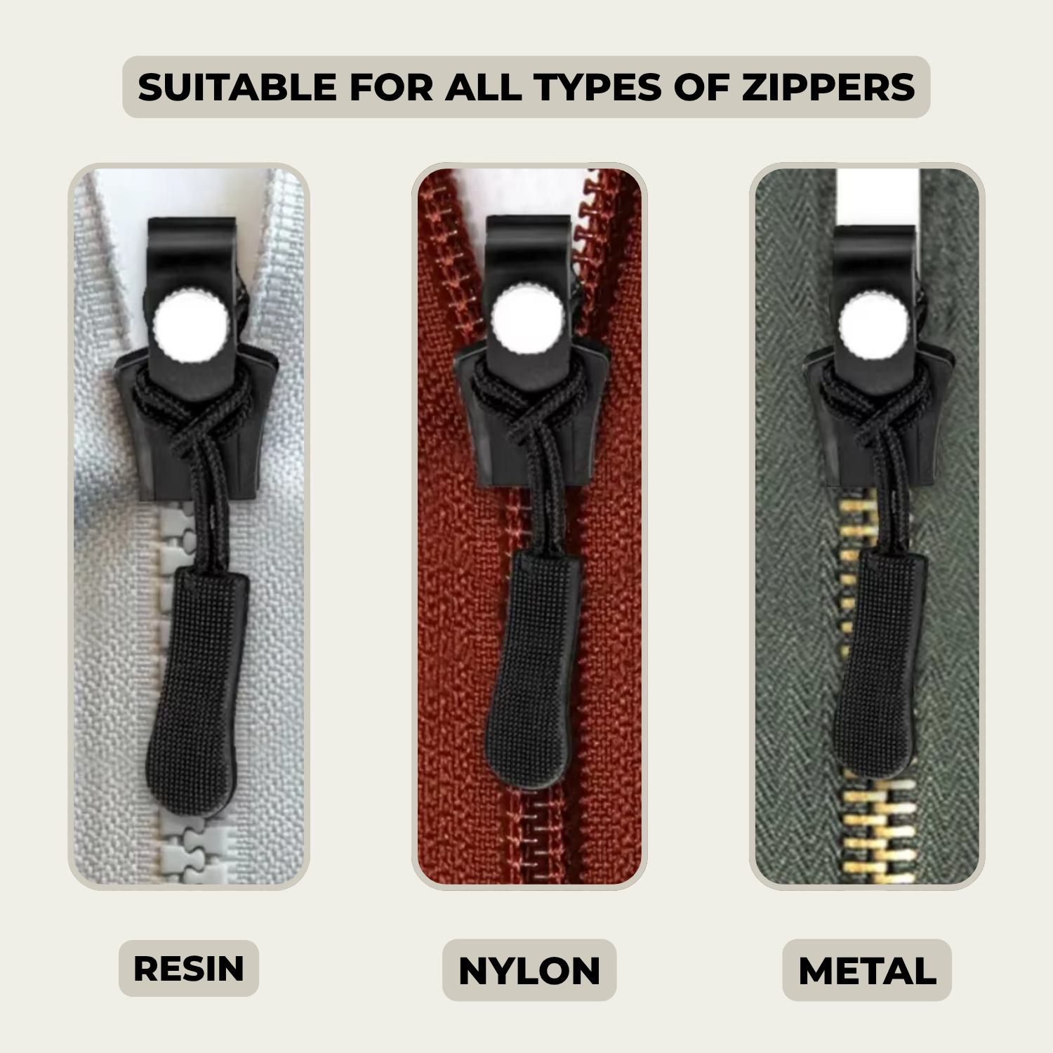 3+3 FREE | FixZip™ - Repairs every broken zipper second