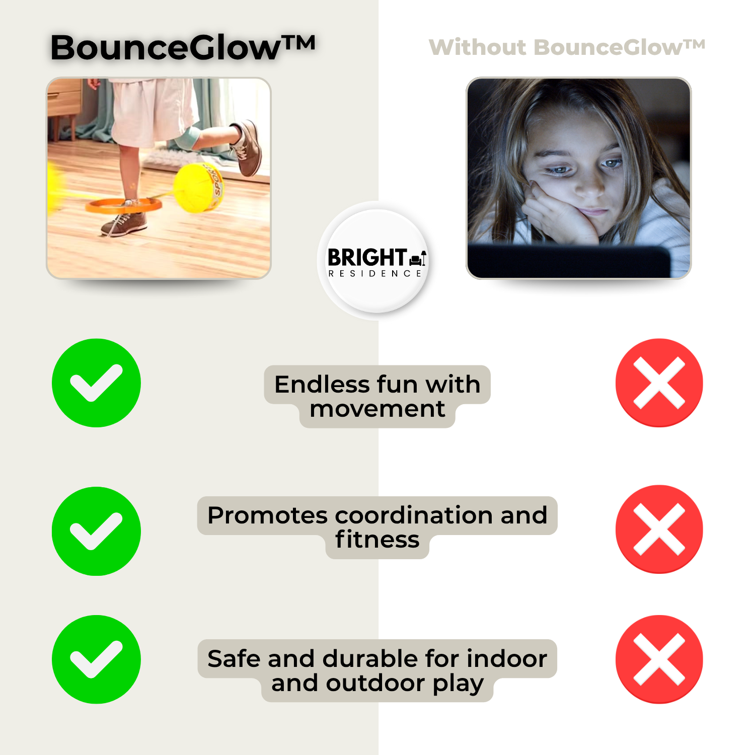 BounceGlow™ - Glittering childhood fun