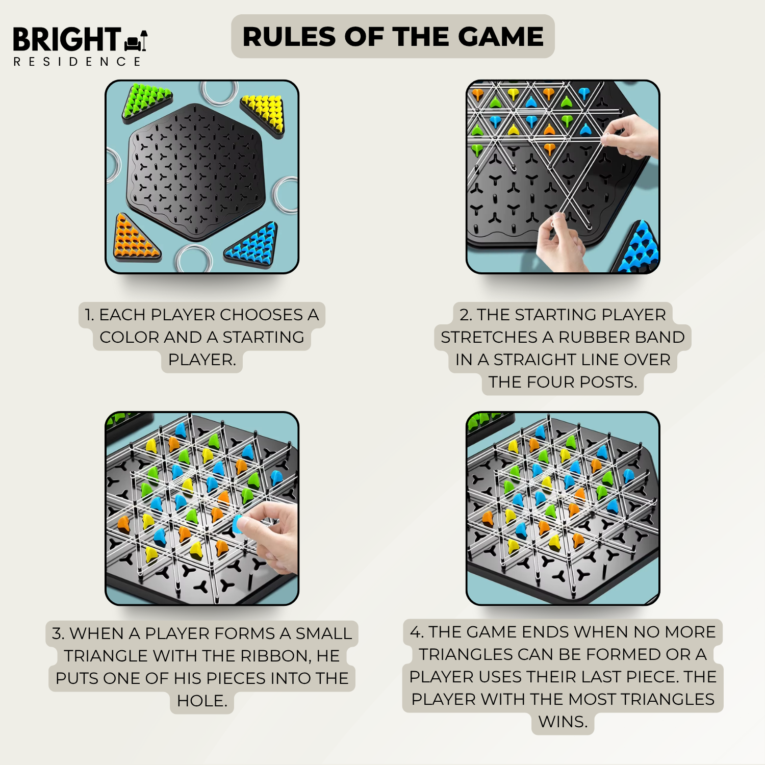 KnotLogic - Chain Triangle Chess Game