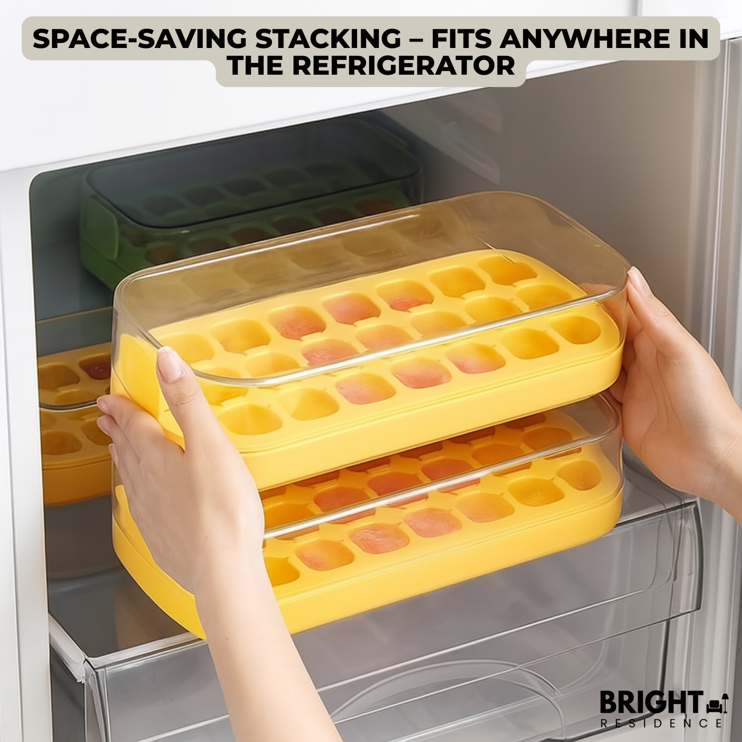 EasyCube – Effortless Ice Cubes at the Push of a Button!