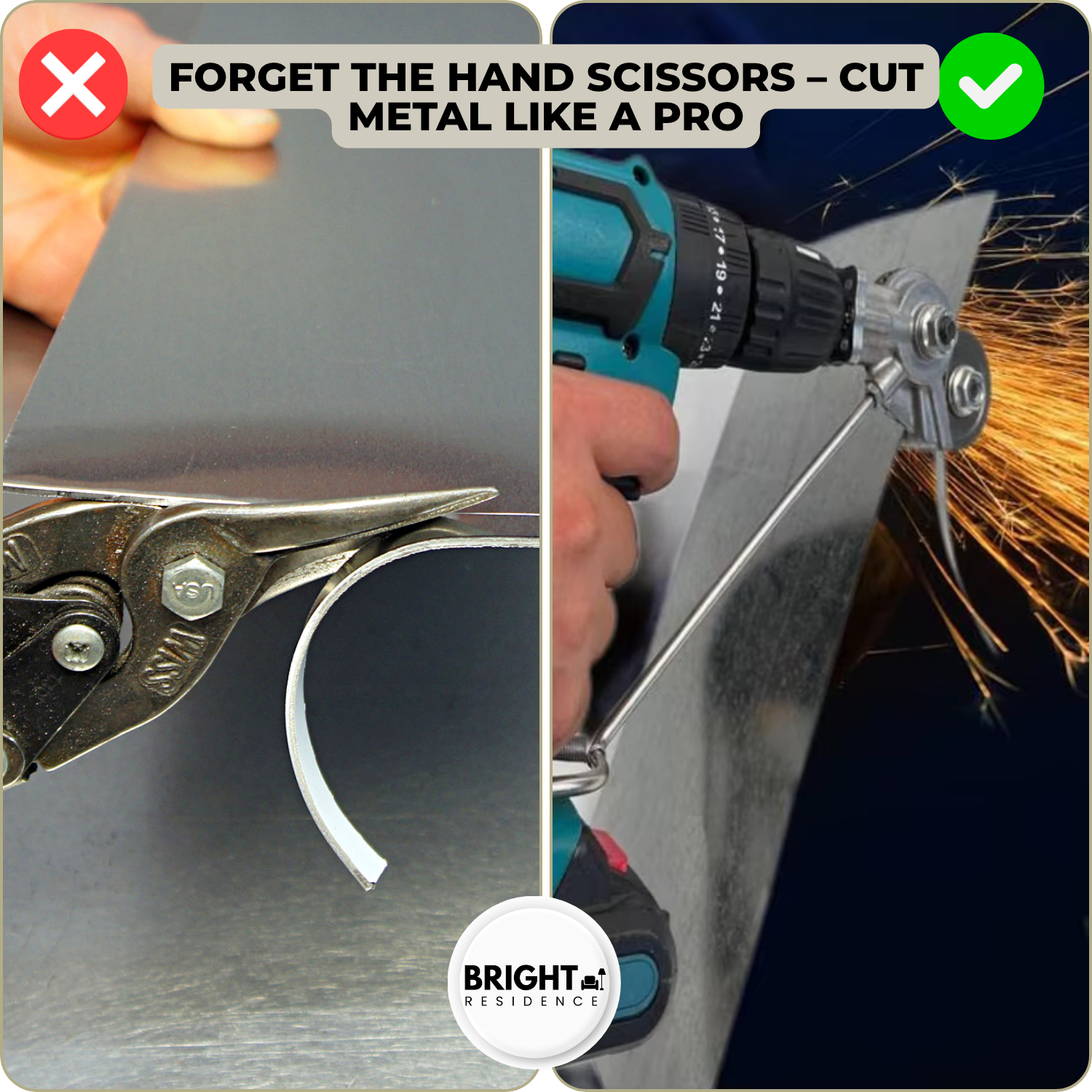 MetalCutPro™ - Fast, clean cutting of sheet metal made easy