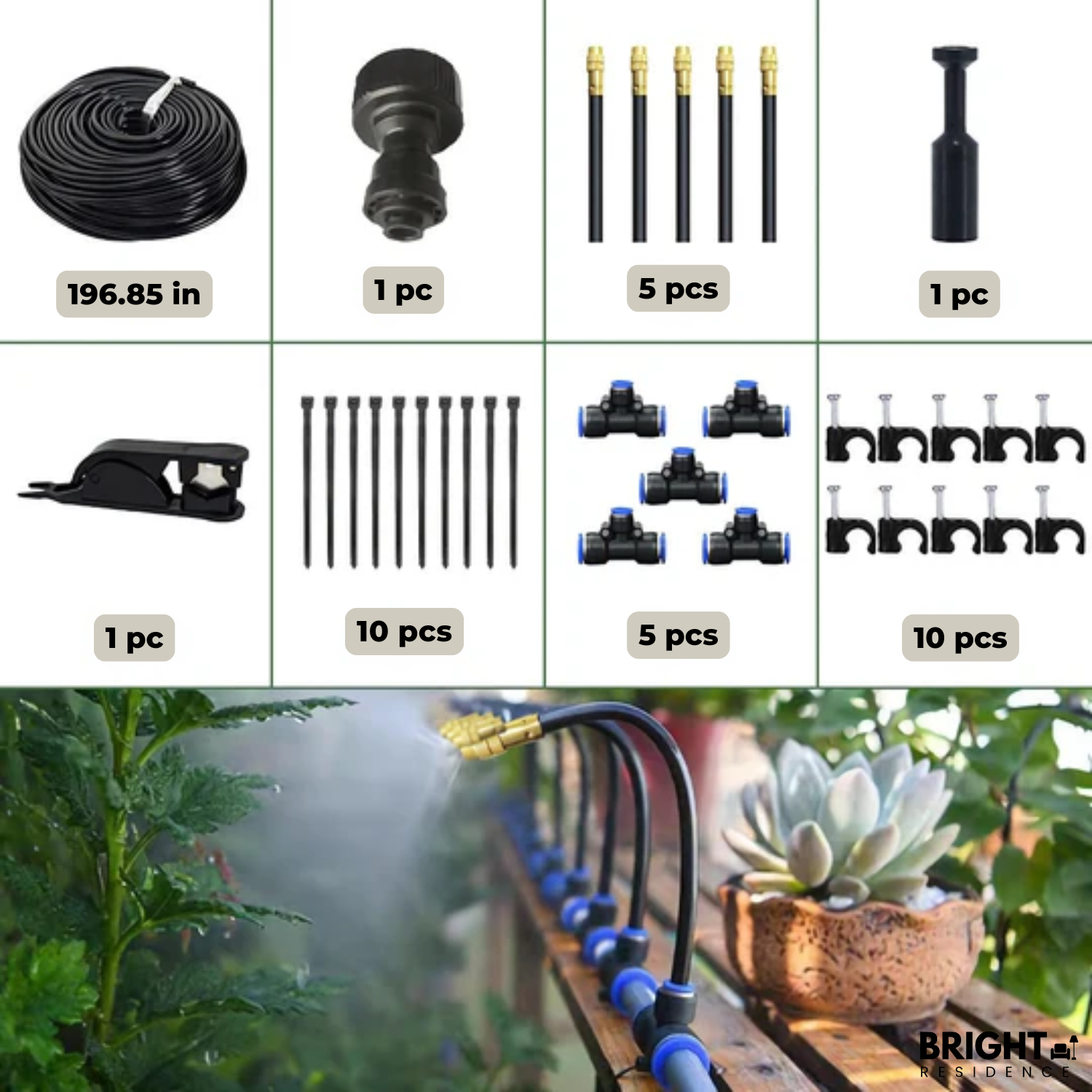 AquaFine Mist – Perfect Garden Watering Made Simple