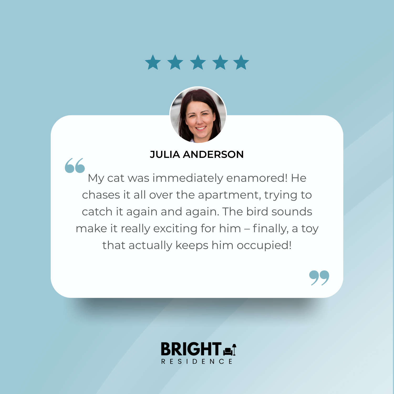 PurrTweet™ - Interactive chirping bird toy for cats