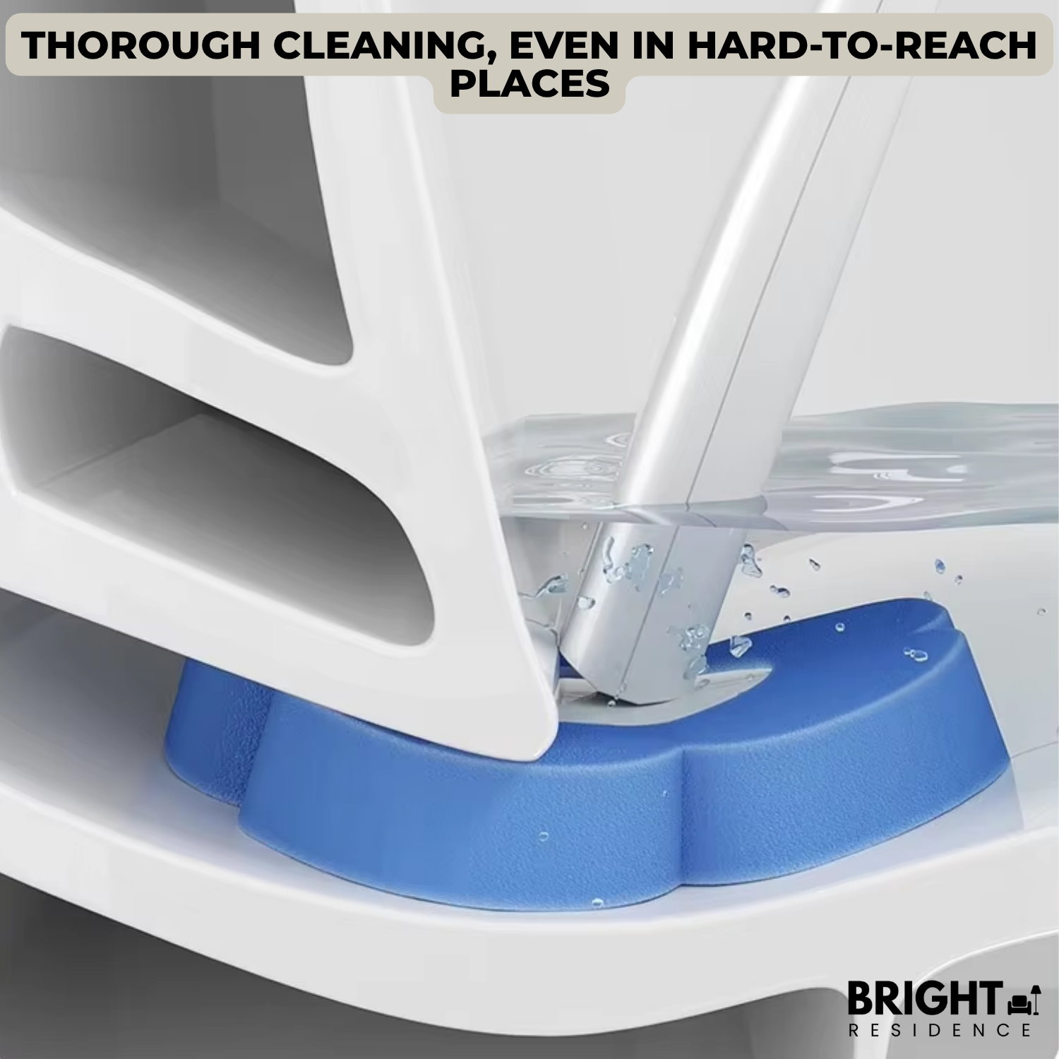 CleanGrip - Hygienically clean toilet without scrubbing