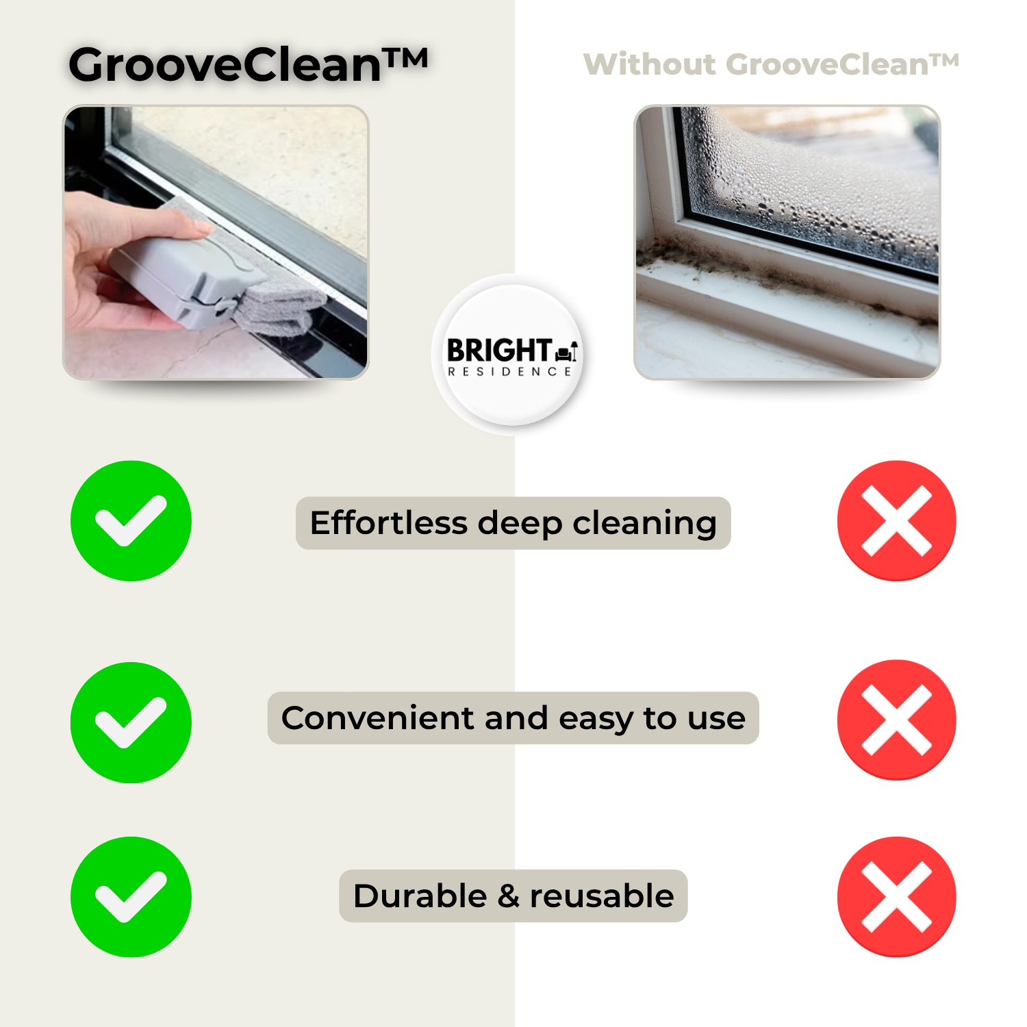 1+1 FREE | GrooveClean™ - deep cleaning for every corner!