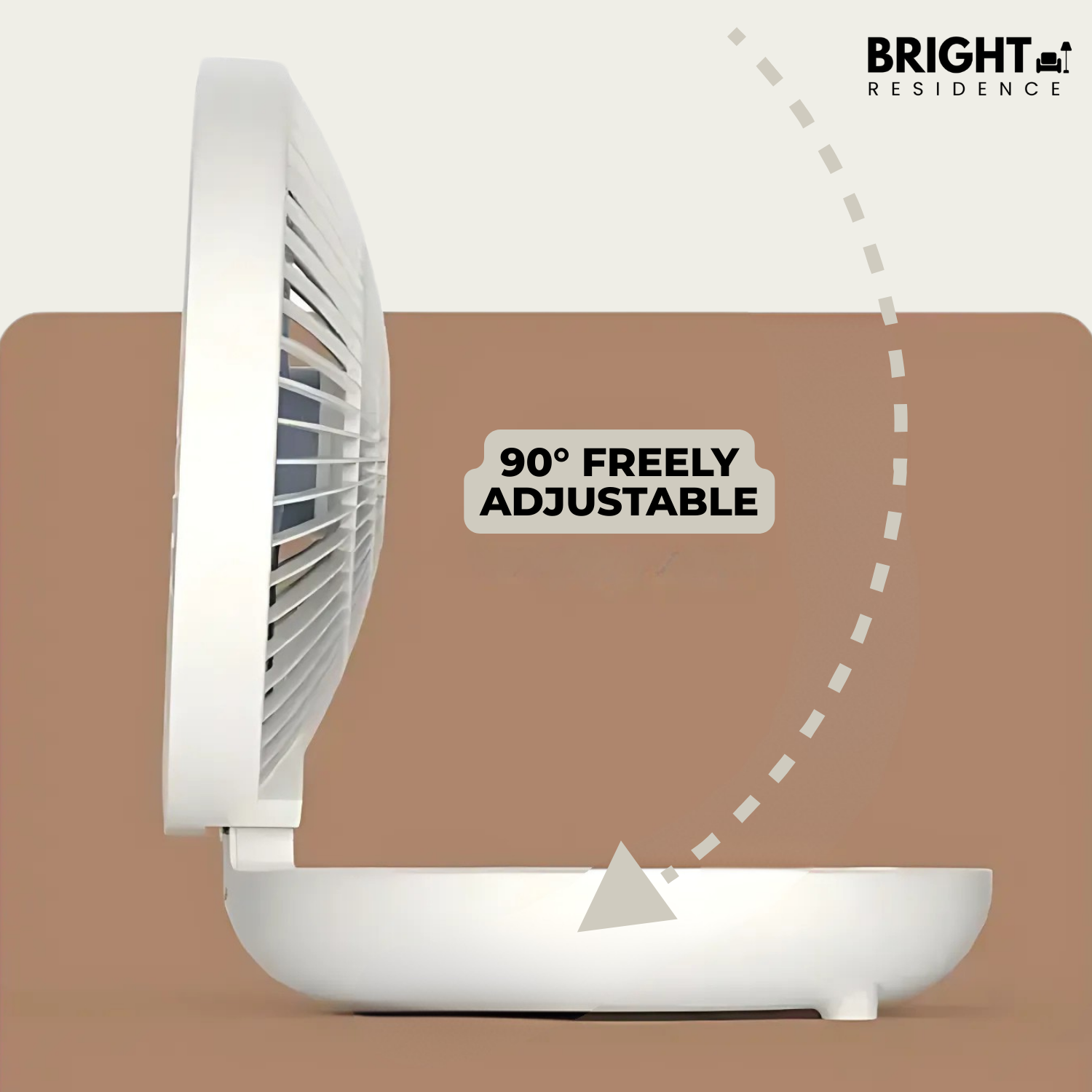 AirSwing - Foldable & Hanging Table Fan with USB & Night Light