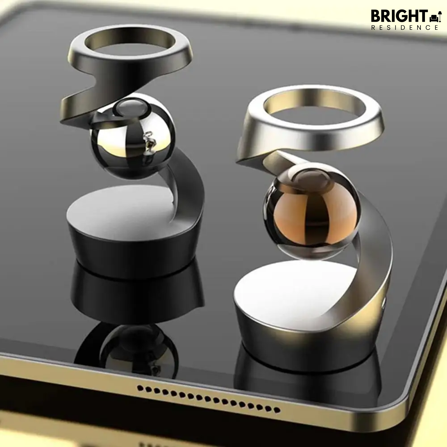 MindSpin – The Mesmerizing Floating Sphere Desk Toy