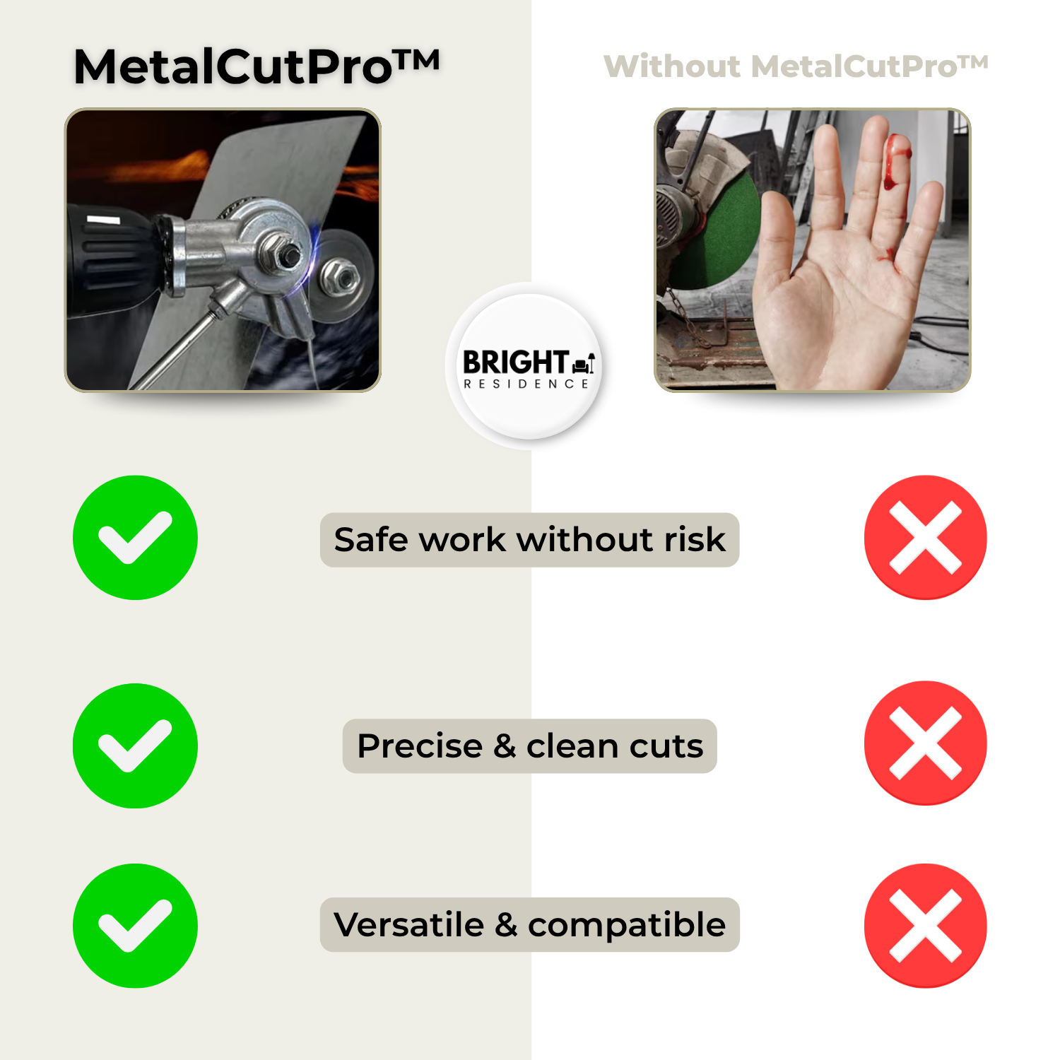 MetalCutPro™ - Fast, clean cutting of sheet metal made easy